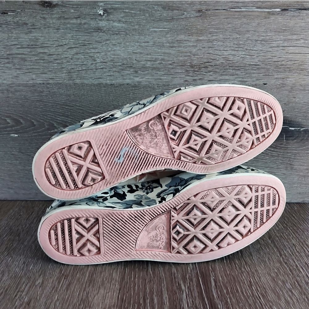 Converse One Star Platform OX Women's Shoes Egret-Storm Pink-Black Size 9 - Picture 7 of 13